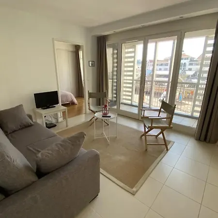Cocoon 45 M With Balcony Near The 公寓 阿卡雄